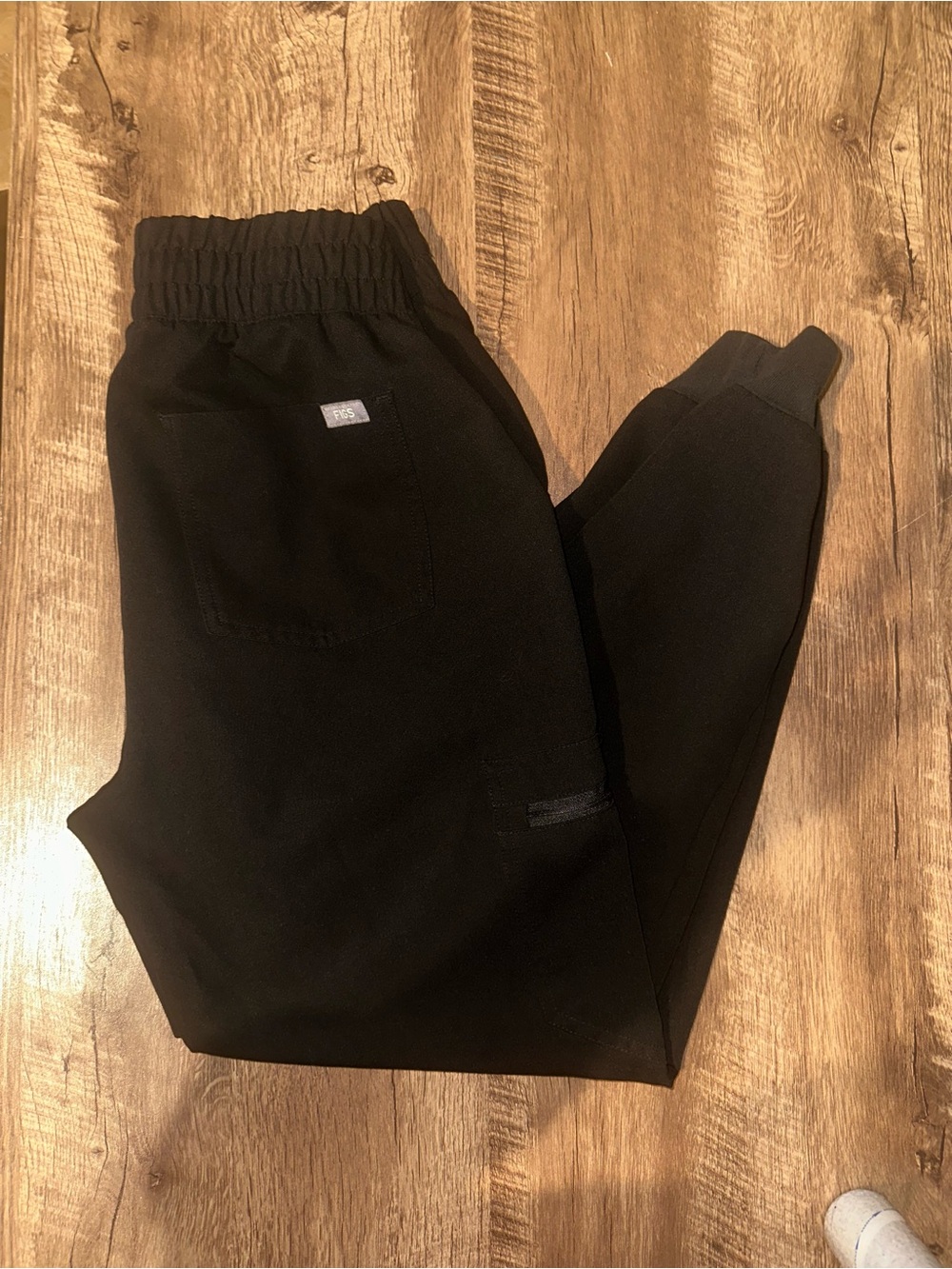 Figs Black Jogger Scrub Pants